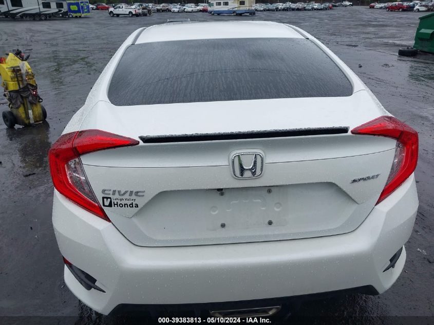 2020 Honda Civic Sport VIN: 2HGFC2F85LH537099 Lot: 39383813