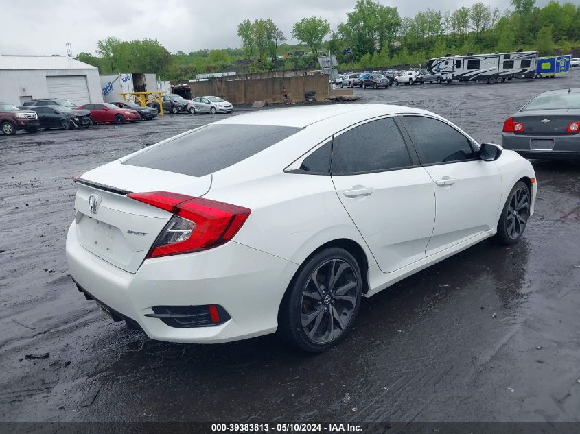 VIN 2HGFC2F85LH537099 2020 HONDA CIVIC SPORT