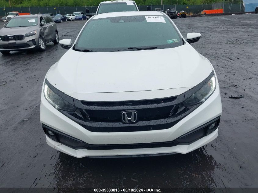 2020 Honda Civic Sport VIN: 2HGFC2F85LH537099 Lot: 39383813