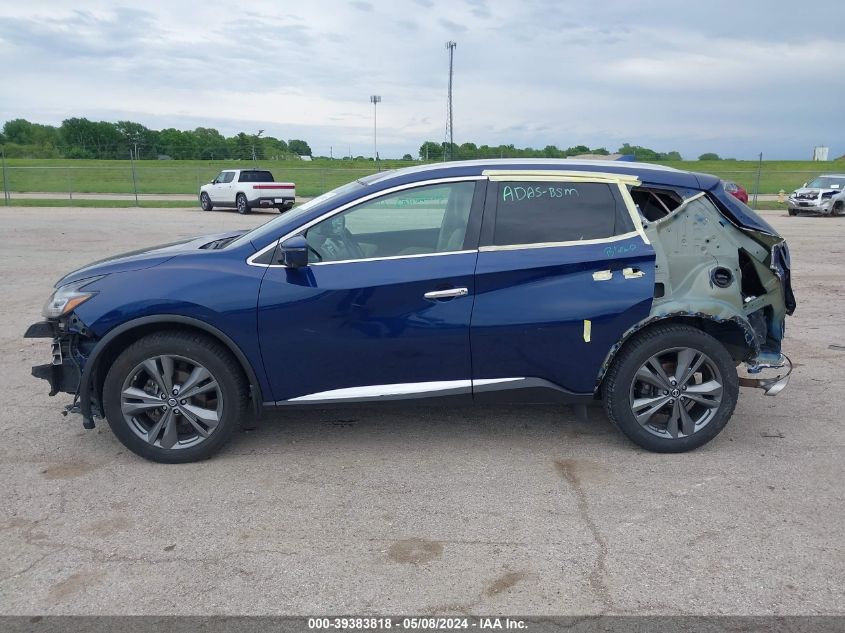 2019 Nissan Murano Platinum VIN: 5N1AZ2MS5KN113476 Lot: 39383818