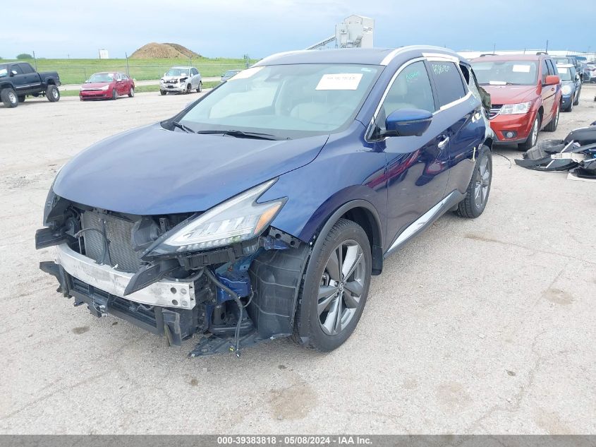 2019 Nissan Murano Platinum VIN: 5N1AZ2MS5KN113476 Lot: 39383818