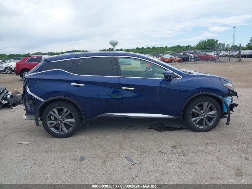 2019 Nissan Murano Platinum VIN: 5N1AZ2MS5KN113476 Lot: 39383818