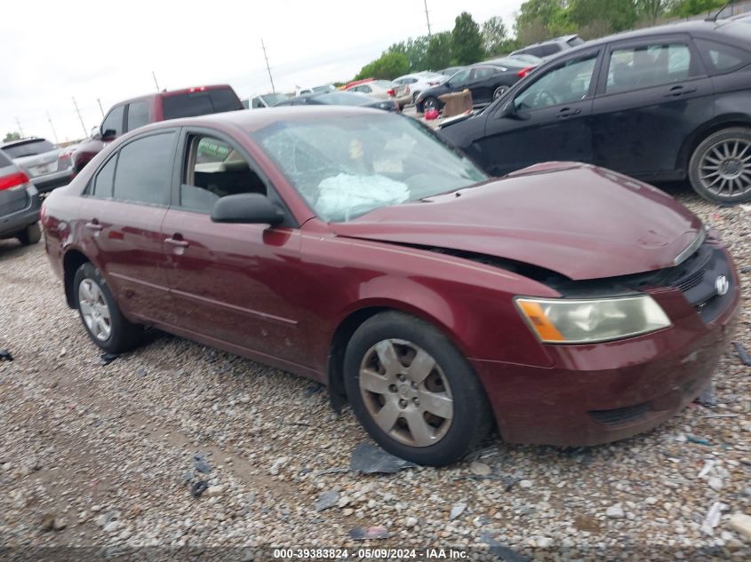 2007 Hyundai Sonata Gls VIN: 5NPET46C27H277431 Lot: 39383824