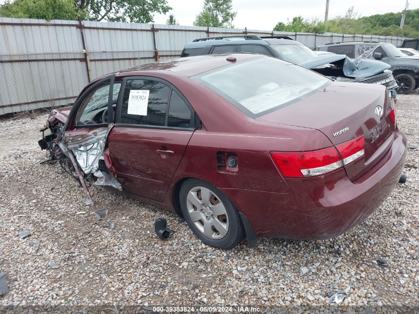 2007 Hyundai Sonata Gls VIN: 5NPET46C27H277431 Lot: 39383824