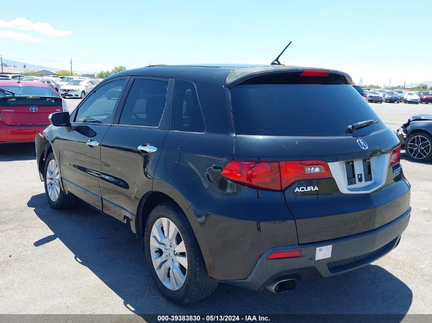 2010 Acura Rdx VIN: 5J8TB2H22AA003651 Lot: 39383830