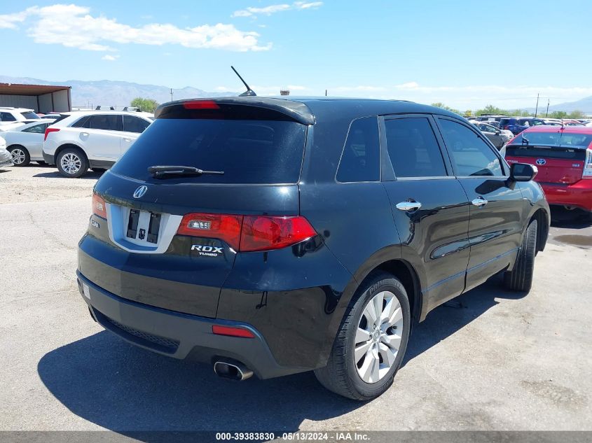 2010 Acura Rdx VIN: 5J8TB2H22AA003651 Lot: 39383830