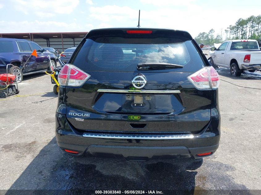 2016 Nissan Rogue S VIN: JN8AT2MT6GW021667 Lot: 39383840