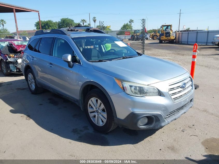 2015 Subaru Outback 2.5I Premium VIN: 4S4BSAHC3F3281690 Lot: 39383849