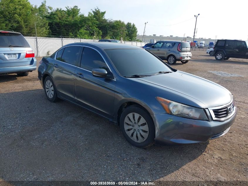 2008 Honda Accord 2.4 Lx VIN: JHMCP263X8C055814 Lot: 39383859