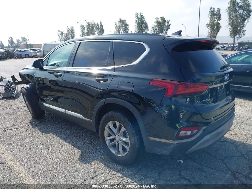 2019 Hyundai Santa Fe Sel VIN: 5NMS33AD6KH082869 Lot: 39383862