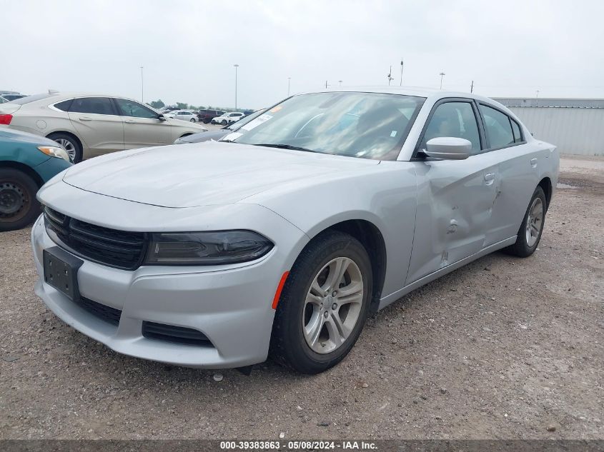 2022 Dodge Charger Sxt Rwd VIN: 2C3CDXBG3NH250649 Lot: 39383863