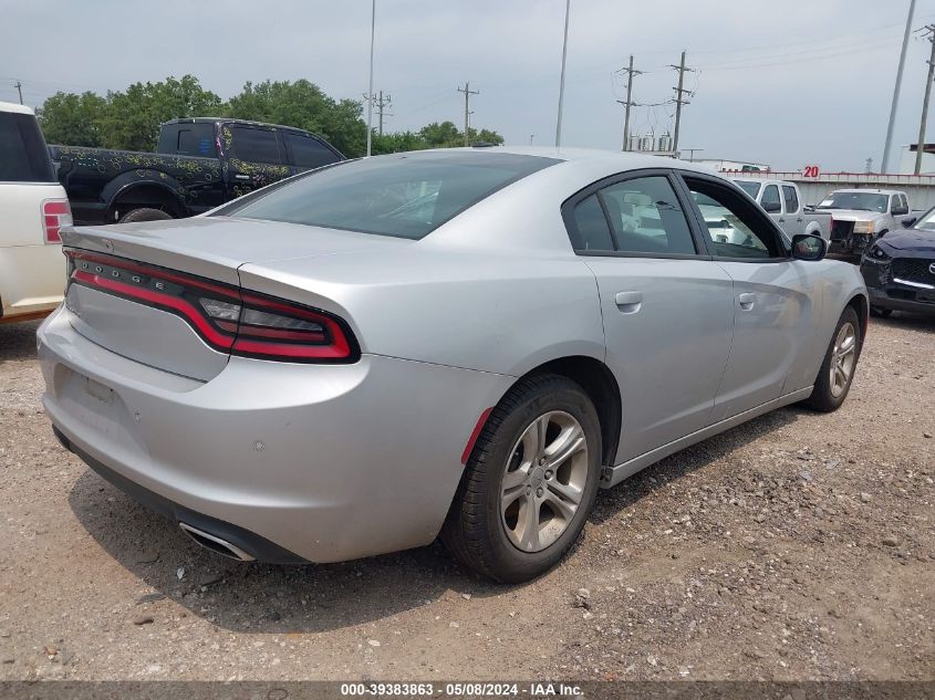 2022 Dodge Charger Sxt Rwd VIN: 2C3CDXBG3NH250649 Lot: 39383863