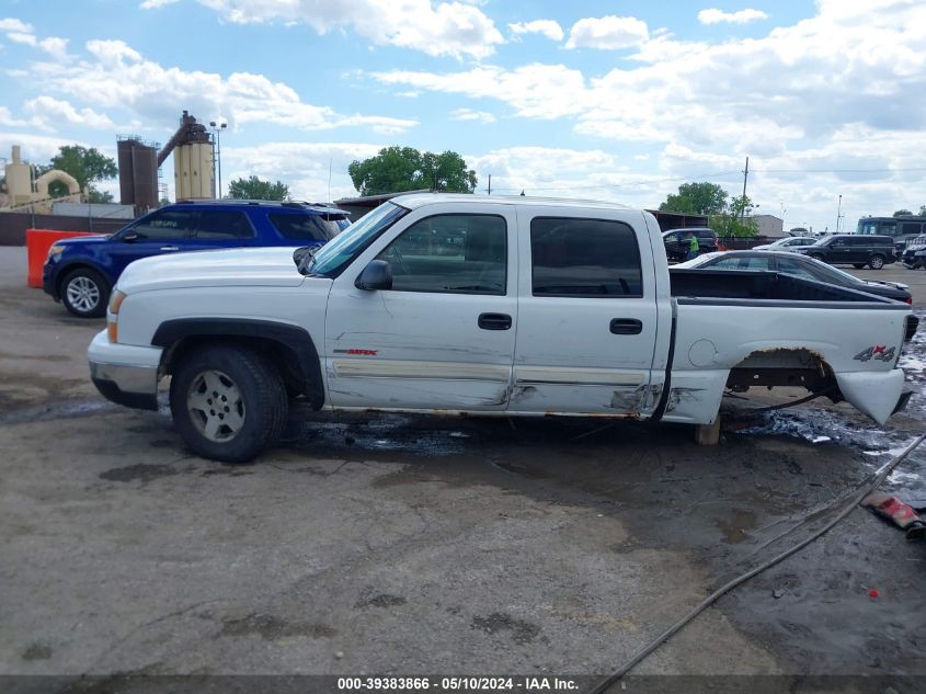 2006 Chevrolet Silverado 1500 Lt1 VIN: 2GCEK13NX61289673 Lot: 39383866