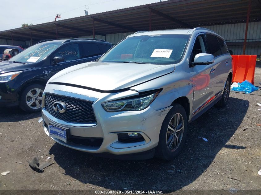 2016 Infiniti Qx60 VIN: 5N1AL0MM8GC530259 Lot: 39383870