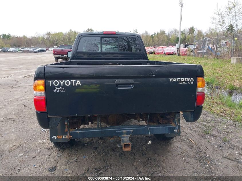 2003 Toyota Tacoma Base V6 VIN: 5TEWN72N03Z295716 Lot: 39383874