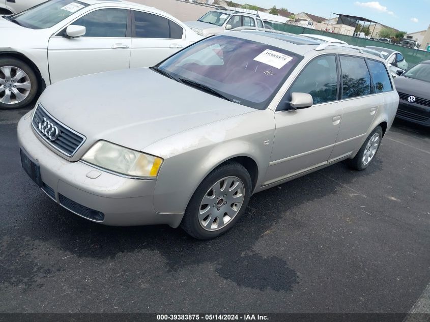 2001 Audi A6 Avant VIN: WAULH54B11N154376 Lot: 39383875