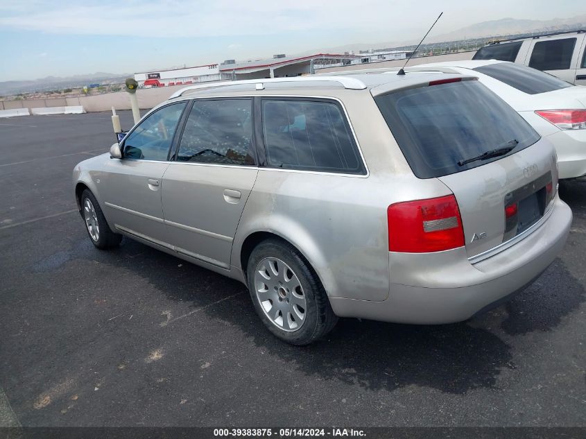 2001 Audi A6 Avant VIN: WAULH54B11N154376 Lot: 39383875