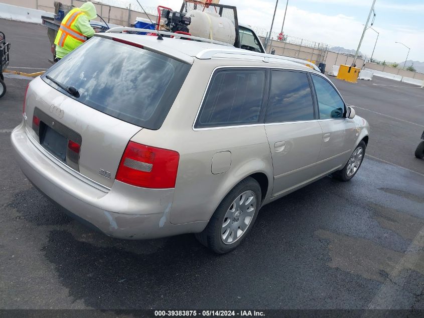 2001 Audi A6 Avant VIN: WAULH54B11N154376 Lot: 39383875