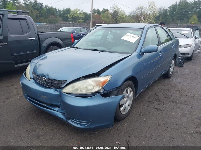 2003 Toyota Camry Le VIN: 4T1BE32K03U772873 Lot: 39383886