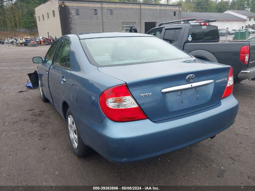 2003 Toyota Camry Le VIN: 4T1BE32K03U772873 Lot: 39383886