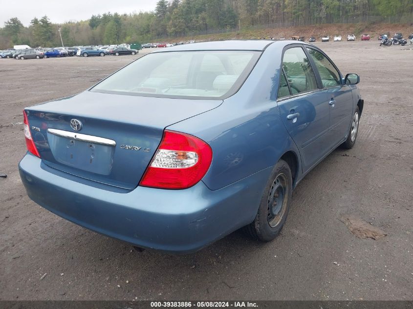 2003 Toyota Camry Le VIN: 4T1BE32K03U772873 Lot: 39383886