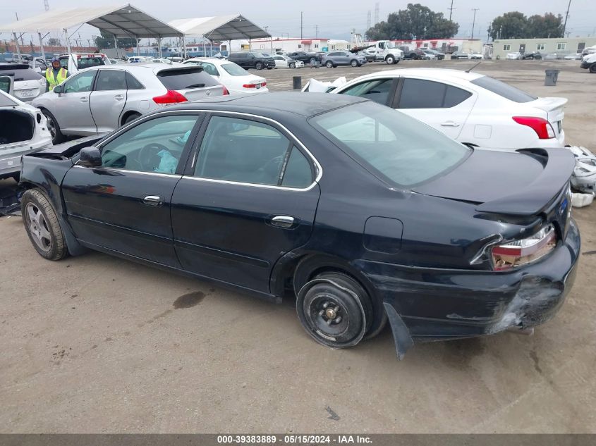 2002 Acura Tl 3.2 VIN: 19UUA56632A000595 Lot: 39383889