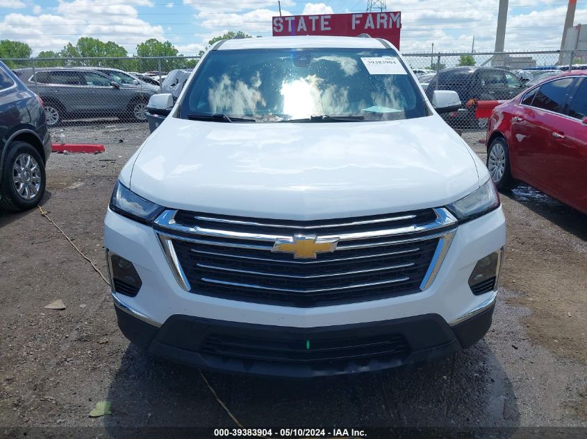 2022 Chevrolet Traverse Awd Lt Leather VIN: 1GNEVHKWXNJ134319 Lot: 39383904