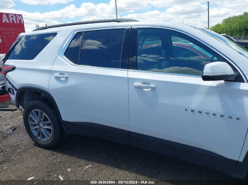 2022 Chevrolet Traverse Awd Lt Leather VIN: 1GNEVHKWXNJ134319 Lot: 39383904