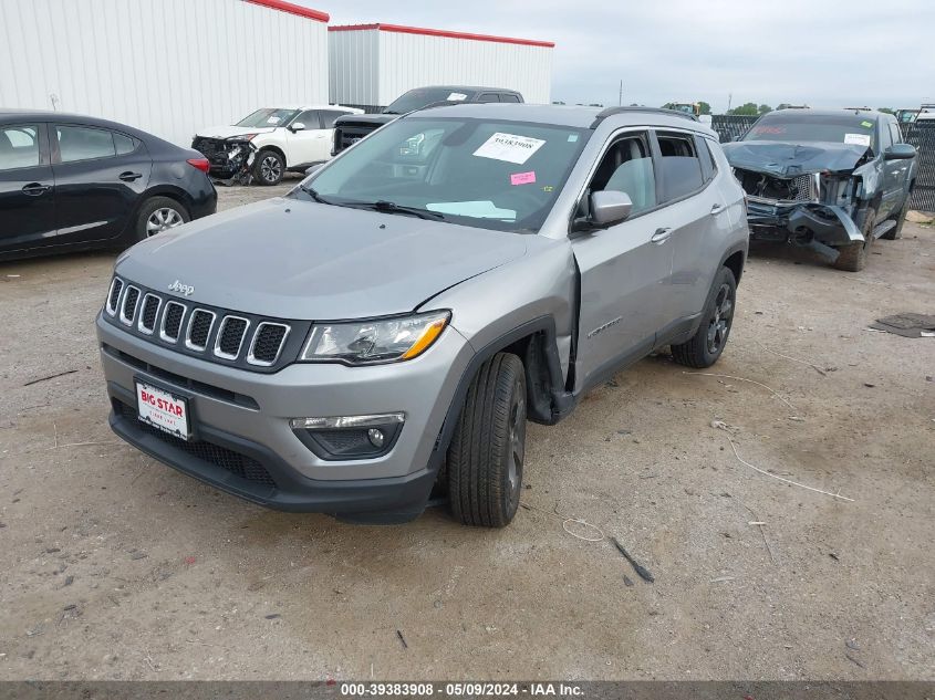 2019 Jeep Compass Latitude 4X4 VIN: 3C4NJDBB5KT651705 Lot: 39383908