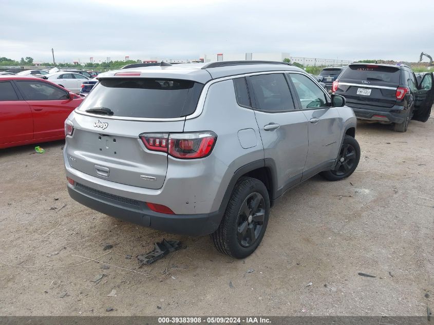 2019 Jeep Compass Latitude 4X4 VIN: 3C4NJDBB5KT651705 Lot: 39383908