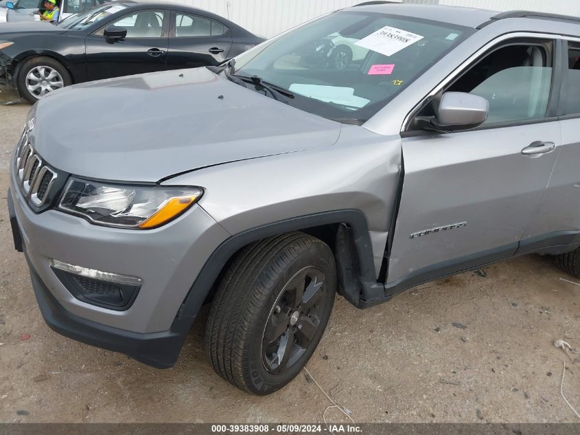 2019 Jeep Compass Latitude 4X4 VIN: 3C4NJDBB5KT651705 Lot: 39383908