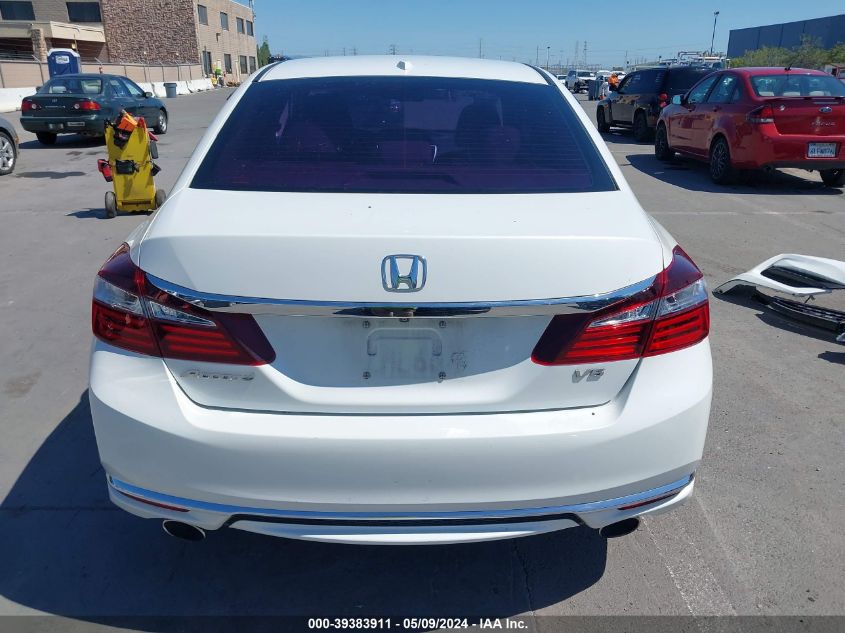 2017 Honda Accord Ex-L V6 VIN: 1HGCR3F87HA034929 Lot: 39383911