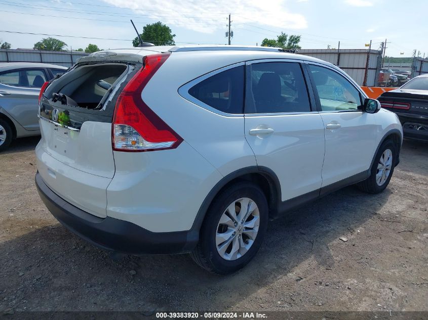 2013 Honda Cr-V Ex-L VIN: 5J6RM3H75DL024498 Lot: 39383920