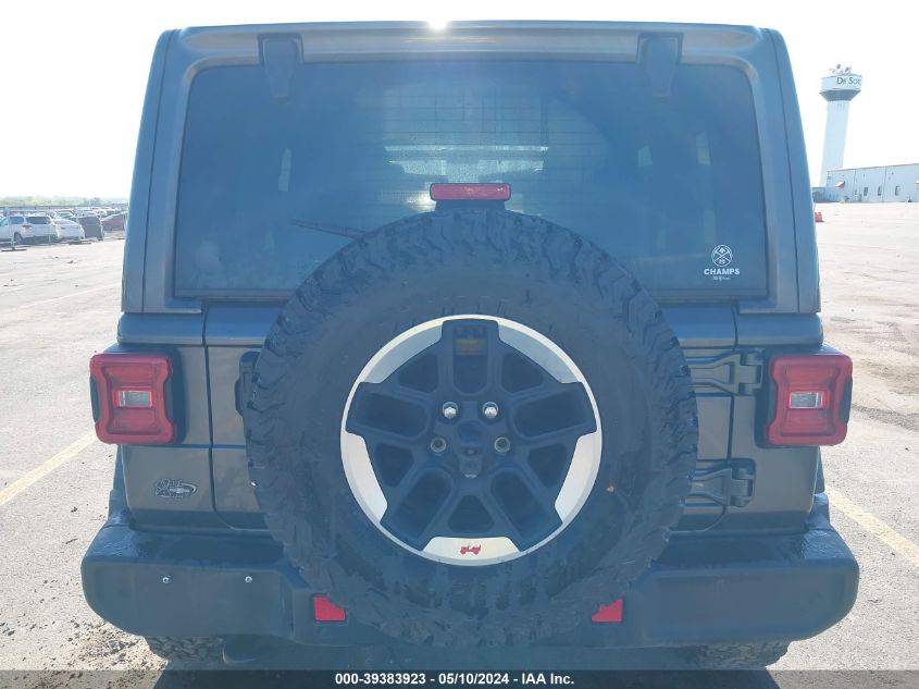 2018 Jeep Wrangler Unlimited Sahara 4X4 VIN: 1C4HJXEG5JW184106 Lot: 39383923