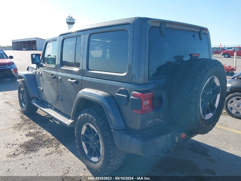 2018 Jeep Wrangler Unlimited Sahara 4X4 VIN: 1C4HJXEG5JW184106 Lot: 39383923