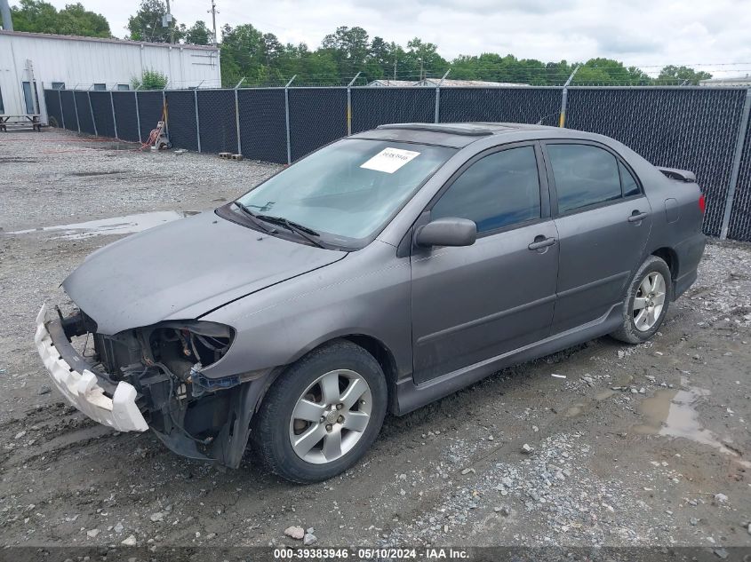 2006 Toyota Corolla S VIN: 1NXBR32E66Z592493 Lot: 39383946