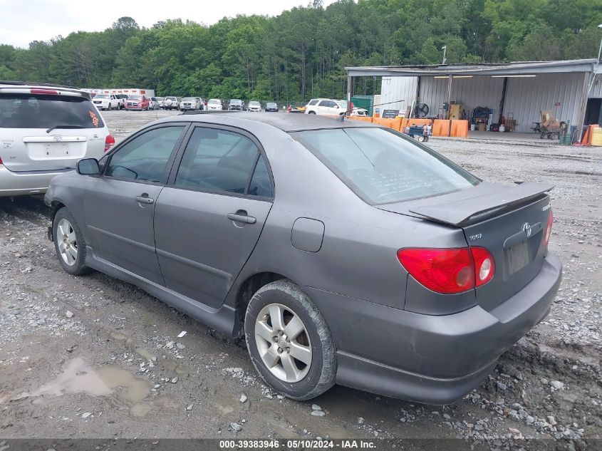 2006 Toyota Corolla S VIN: 1NXBR32E66Z592493 Lot: 39383946