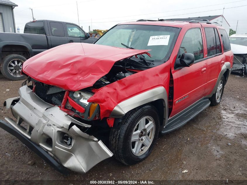 2002 Chevrolet Trailblazer Ltz VIN: 1GNDT13S822369957 Lot: 39383952