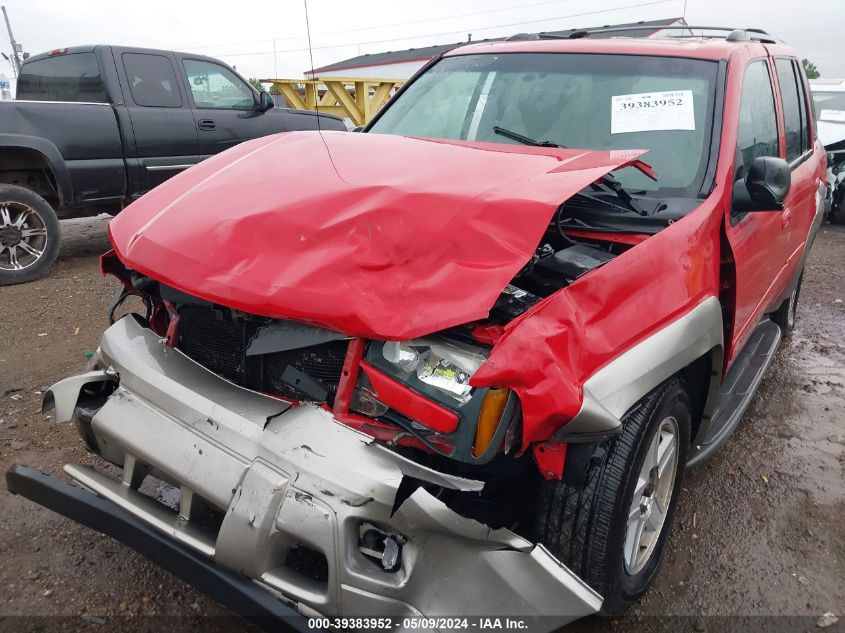 2002 Chevrolet Trailblazer Ltz VIN: 1GNDT13S822369957 Lot: 39383952