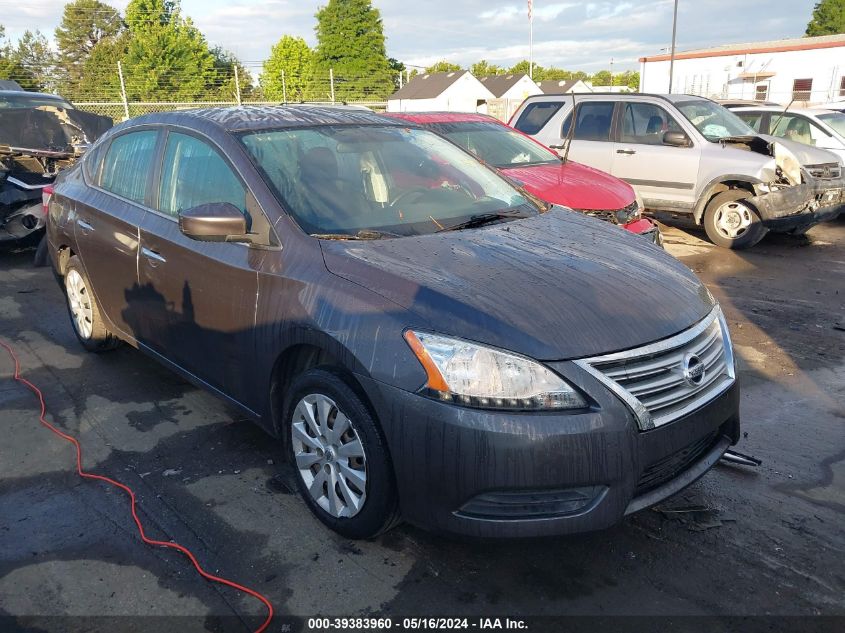 2015 Nissan Sentra Fe+ S/S/Sl/Sr/Sv VIN: 3N1AB7AP1FL685613 Lot: 39383960