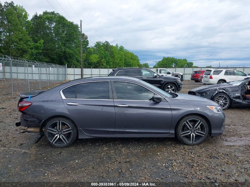 2017 Honda Accord Sport VIN: 1HGCR2F54HA250088 Lot: 39383961