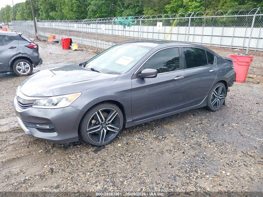 2017 HONDA ACCORD SPORT - 1HGCR2F54HA250088