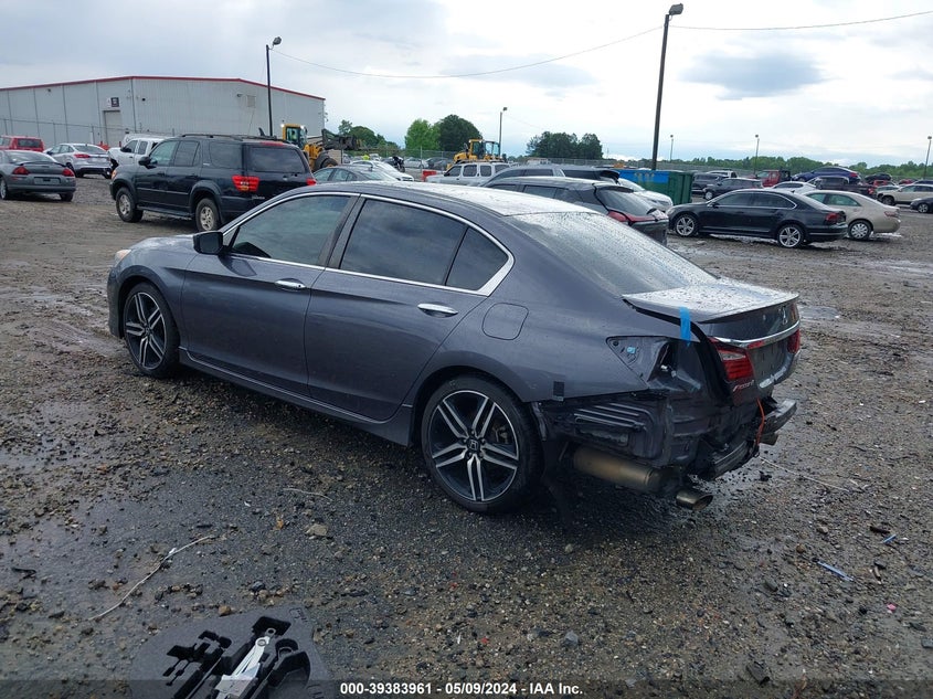 2017 HONDA ACCORD SPORT - 1HGCR2F54HA250088