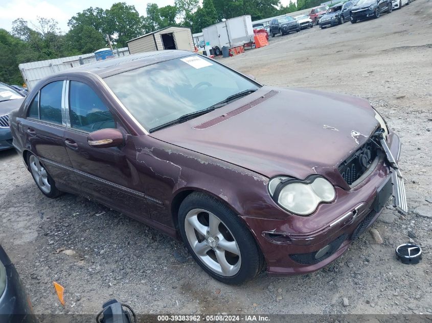 WDBRF52H86F767637 | 2006 MERCEDES-BENZ C 230