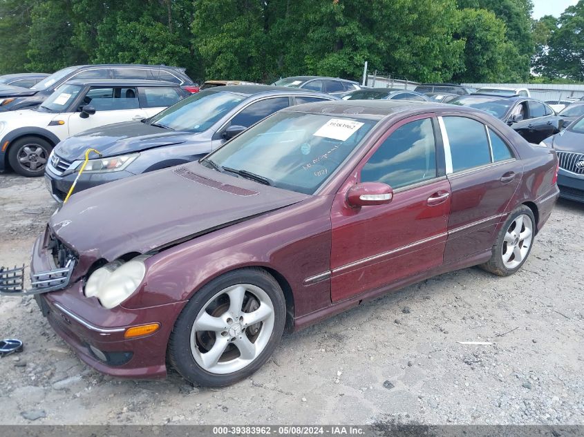 WDBRF52H86F767637 | 2006 MERCEDES-BENZ C 230