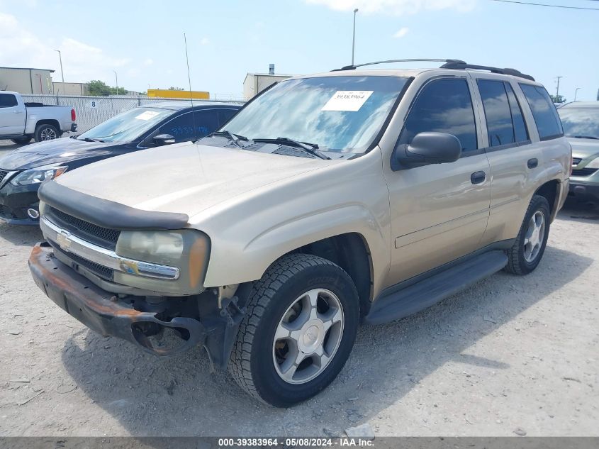 2006 Chevrolet Trailblazer Ls VIN: 1GNDS13S962360578 Lot: 39383964