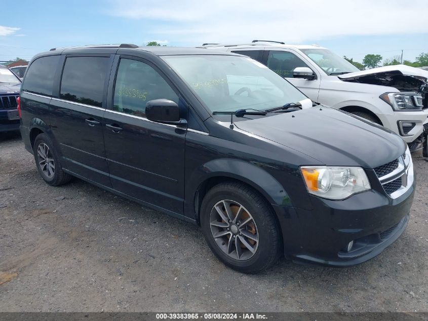 2017 Dodge Grand Caravan Sxt VIN: 2C4RDGCG3HR554194 Lot: 39383965