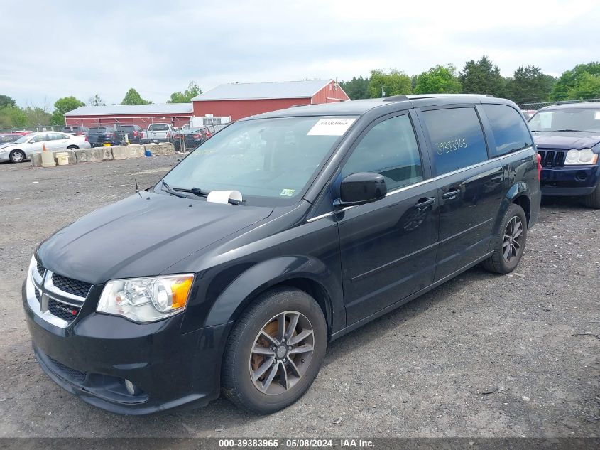 2017 Dodge Grand Caravan Sxt VIN: 2C4RDGCG3HR554194 Lot: 39383965