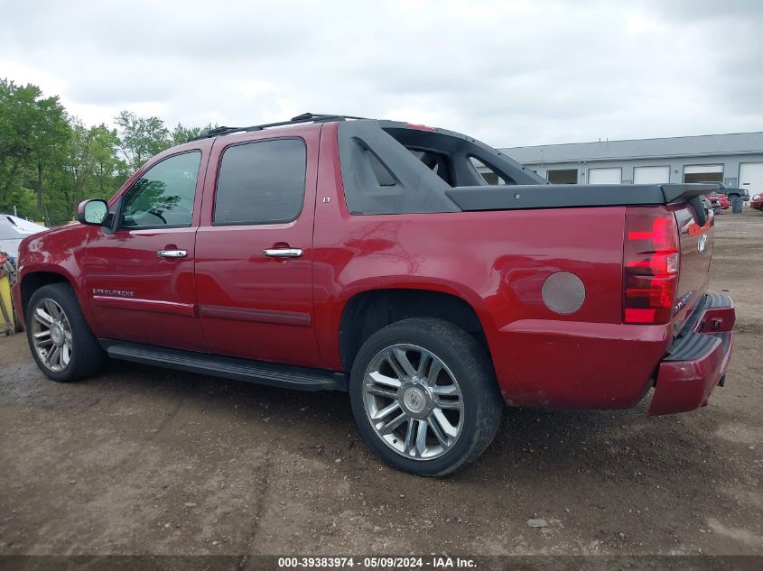 2007 Chevrolet Avalanche 1500 Lt VIN: 3GNEC12J97G253694 Lot: 39383974