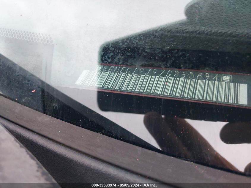 2007 Chevrolet Avalanche 1500 Lt VIN: 3GNEC12J97G253694 Lot: 39383974